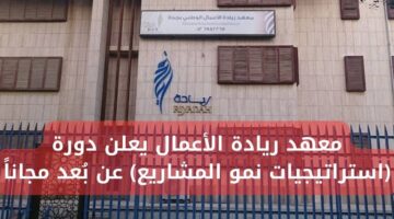 دورات تدريبية مجانية عن بعد في معهد ريادة الأعمال دورة (استراتيجيات نمو المشاريع)