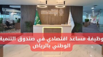 وظيفة شاغرة في الرياض في صندوق التنمية الوطني لحملة البكالوريوس فأعلى