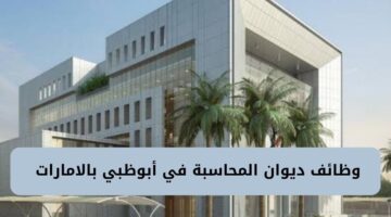 وظائف ديوان المحاسبة في أبوظبي بالامارات