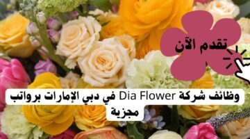 وظائف شركة Dia Flower في دبي الإمارات