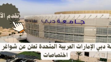 جامعة دبي الإمارات العربية المتحدة تعلن عن شواغر بعدة اختصاصات
